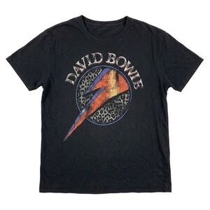 David Bowie black and red t-shirt